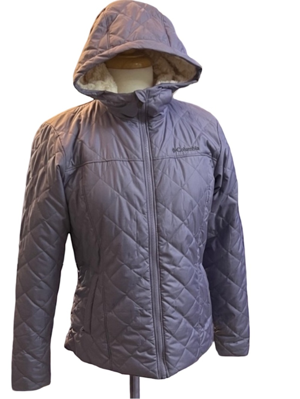 Columbia Sportswear Women's Copper Crest II Lavender Hooded Jacket (Size Medium)